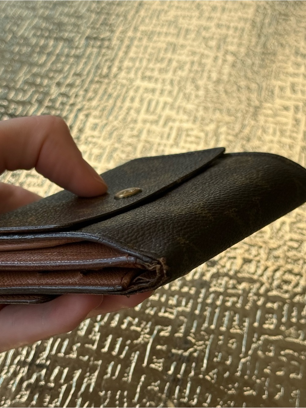 Louis Vuitton Monogram Compact Card wallet Holder in Brown - Picture 14 of 16